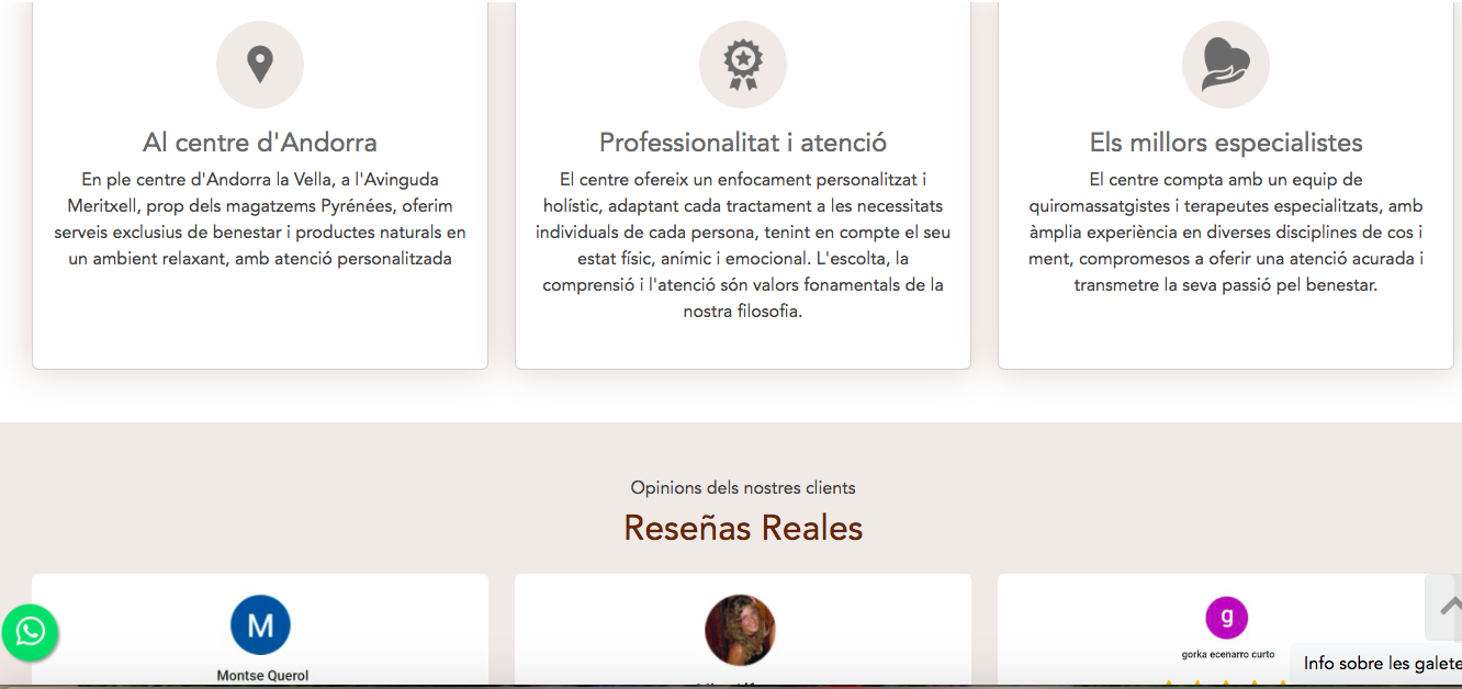 Foto 2 de WELLNESS EXPERIENCE ANDORRA